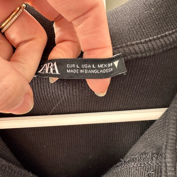 Black Polo Dress - Picture 2 of 3